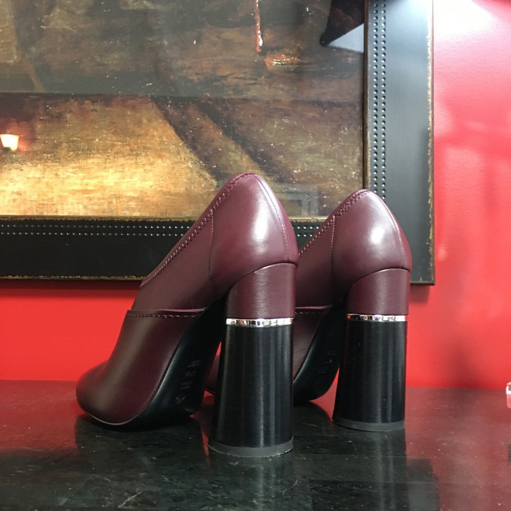 3.1 Phillip Lim Kyoto Ankle Boot NIB! Purple MALBEC - Picture 8 of 8